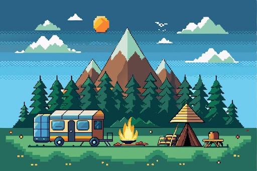 Pixel Gaming: Retro Adventures on the Go